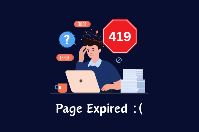 Solve Laravel 419 Error in Any page