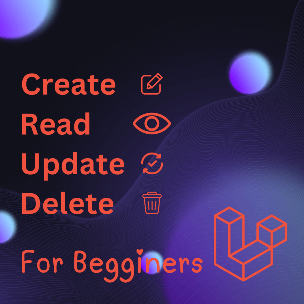 laravel crud